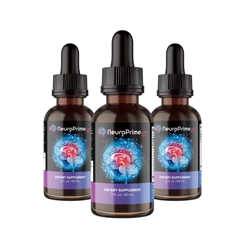 NeuroPrime three bottle package Three bottle NeuroPrime package