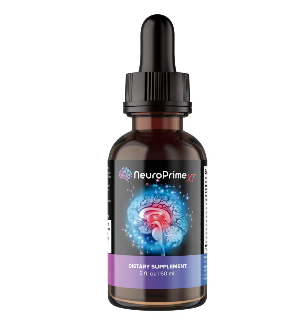 NeuroPrime liquid dietary supplement NeuroPrime liquid dietary supplement bottle