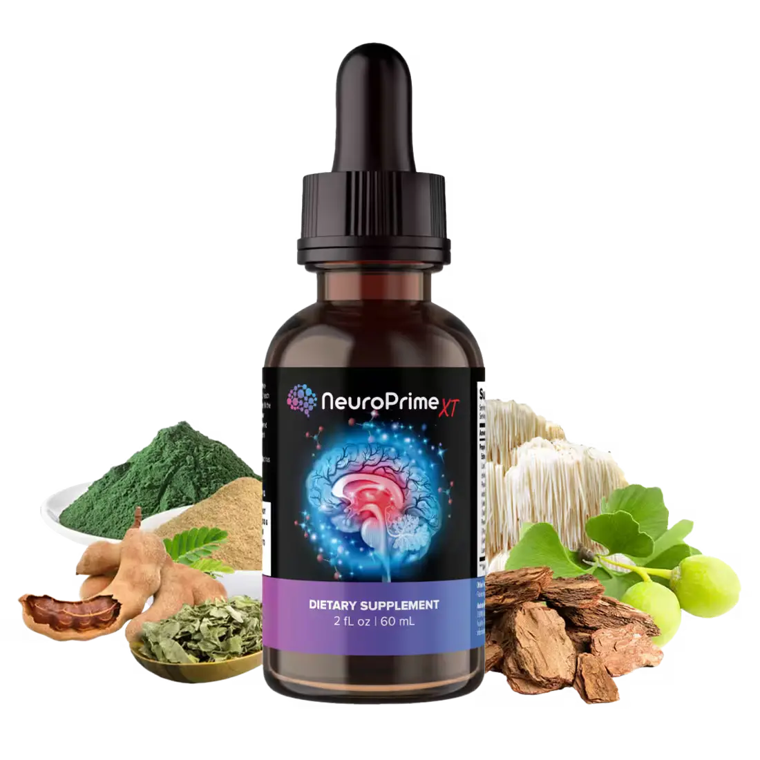 NeuroPrime™ brain wellness support supplement bottle